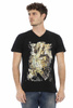 T-Shirts Marke Trussardi Action Modell 2AT108 Farbe Schwarz. Bekleidung Herren. Saison: