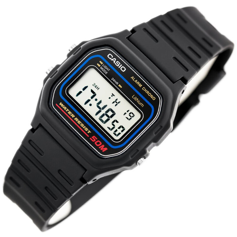 ZEGAREK MĘSKI CASIO W-59-1VQ (zd083a) - KLASYKA