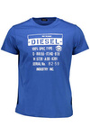 KURZARM-T-SHIRT DIESEL HERREN BLAU