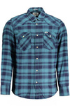 WRANGLER LONG SLEEVE SHIRT MEN BLUE