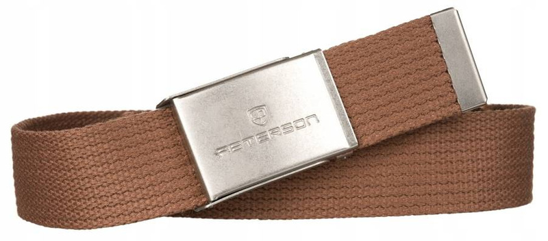 Web belt PETERSON PTN SILVER