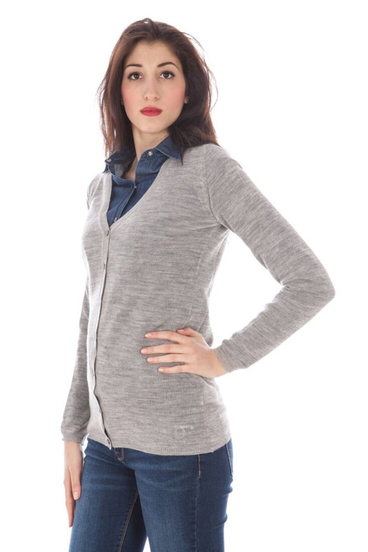 FRED PERRY GRAUER FRAUEN-CARDIGAN