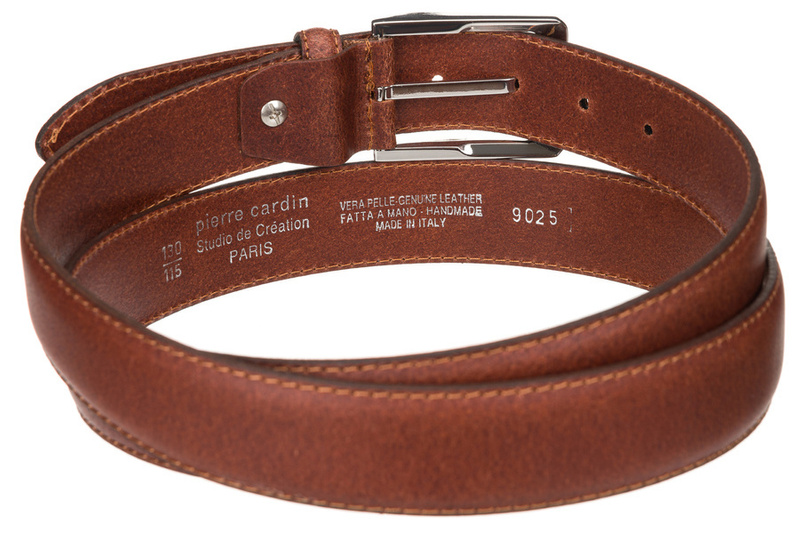 Leather's belt PIERRE CARDIN 9025 NERO