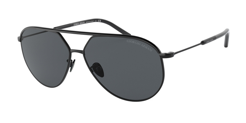 SUNGLASSES GIORGIO ARMANI MAN AR6120J300187 (Szkło/Zausznik/Mostek) 60/13/145 mm)