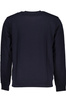 GUESS JEANS MEN&#39;S BLUE ZIPLESS SWEATSHIRT