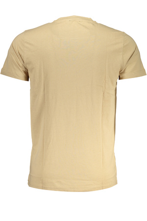 CAVALLI CLASS HERREN-KURZÄRMELIGES T-SHIRT BEIGE