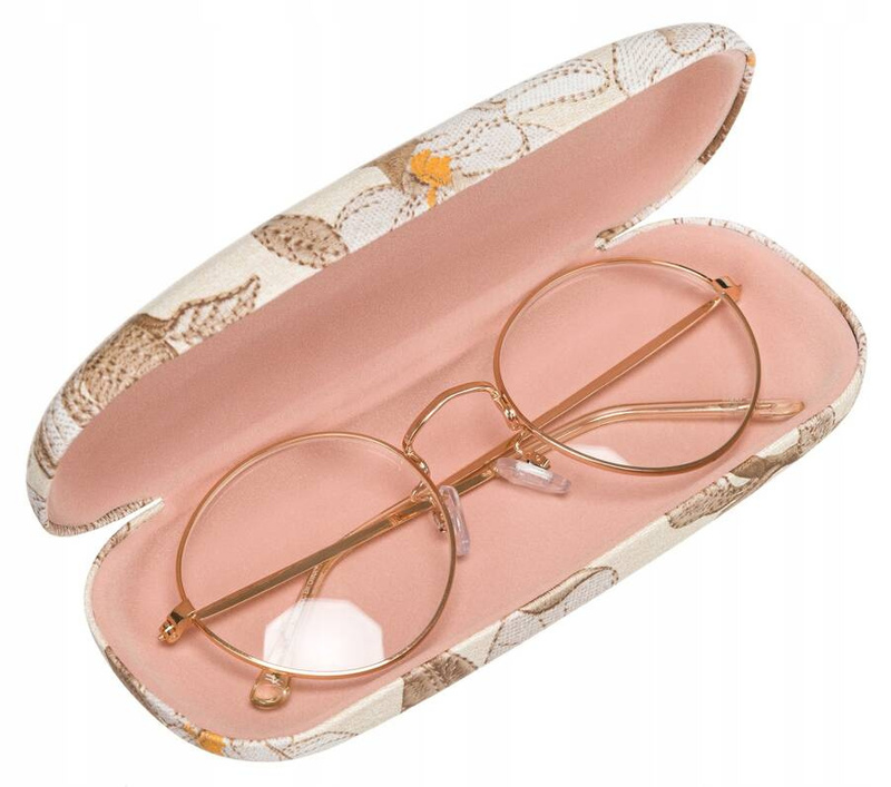 Elegant eco-leather glasses case 4U Cavaldi