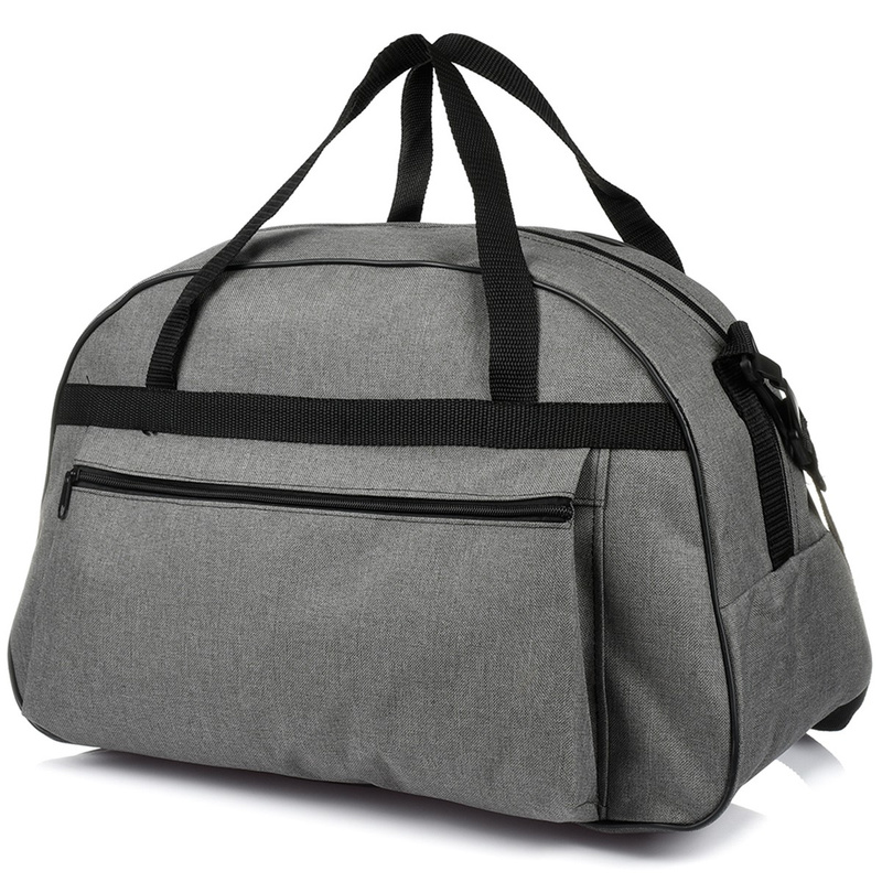 Gray melange Beltimore travel bag for gym trip P91