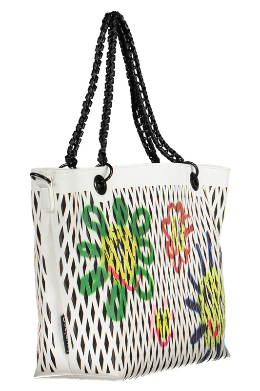 DESIGUAL WOMEN&#39;S BAG WHITE