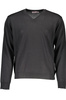 ROMEO GIGLI MEN&#39;S BLACK SWEATER