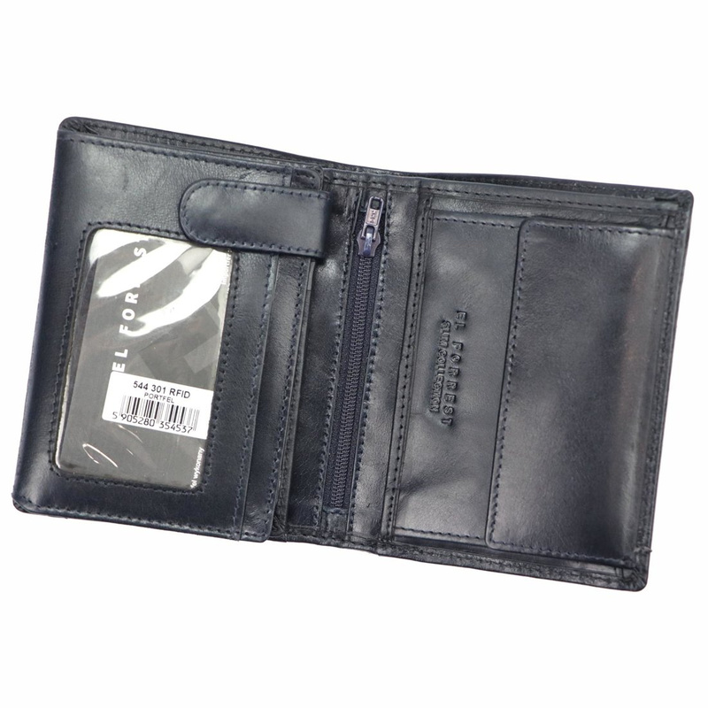 Men's genuine leather wallet EL FORREST 544-301 RFID