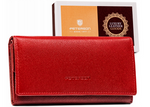 Leather wallet RFID PETERSON PTN RD-08-GCL