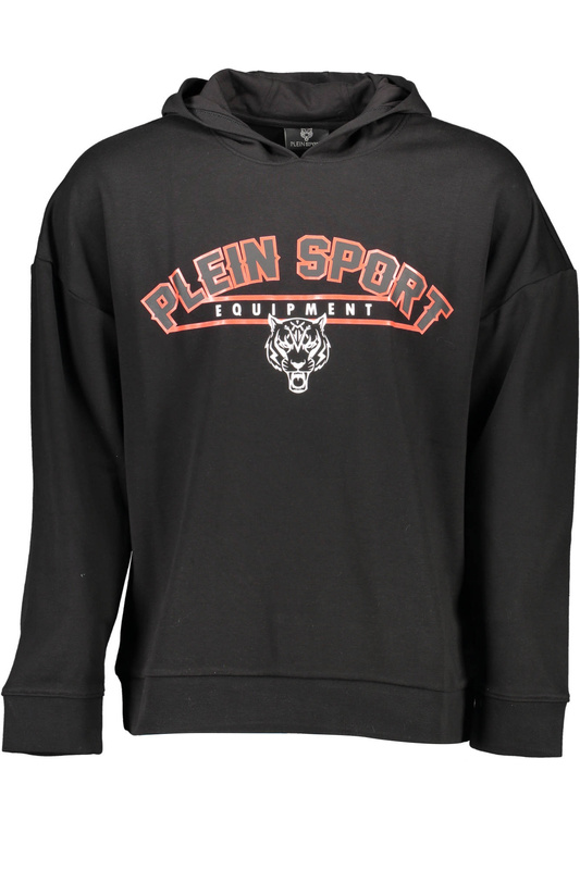 PLEIN SPORT SWEATSHIRT OHNE REISSVERSCHLUSS HERREN SCHWARZ