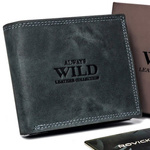 Men's genuine leather wallet Wild N0035-CHM RFID