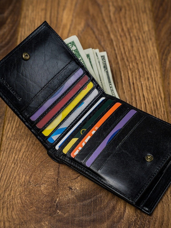 Men's genuine leather wallet Ronaldo RM-01-CFL