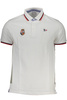 NAUTICAL SCHOOL WHITE MEN`S SHORT SLEEVED POLO SHIRT