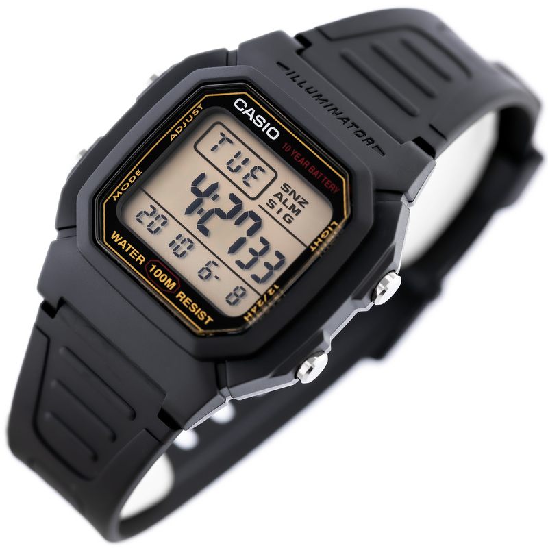 ZEGAREK MĘSKI CASIO W800HG-9A (zd100b) - KLASYKA