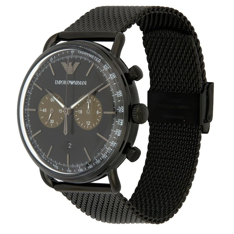 Stilvolle Herrenuhr mit Armband EMPORIO ARMANI