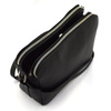 Large, elegant women's leather shoulder bag