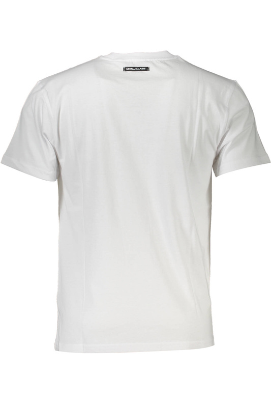 CAVALLI CLASS T-SHIRT SHORT SLEEVE MAN WHITE