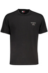 TOMMY HILFIGER MEN&#39;S SHORT SLEEVE T-SHIRT BLACK