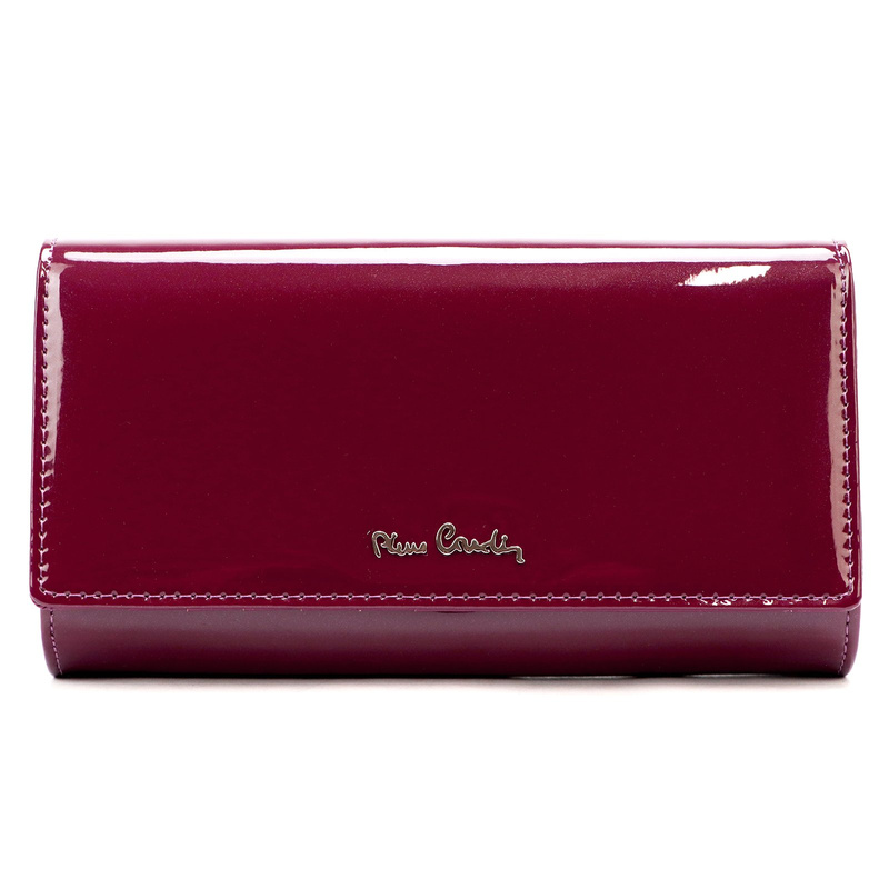 skóra naturalna + Women's eco-leather wallet Pierre Cardin 07 SHINY 121