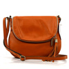 Women's elegant leather crossbody bag