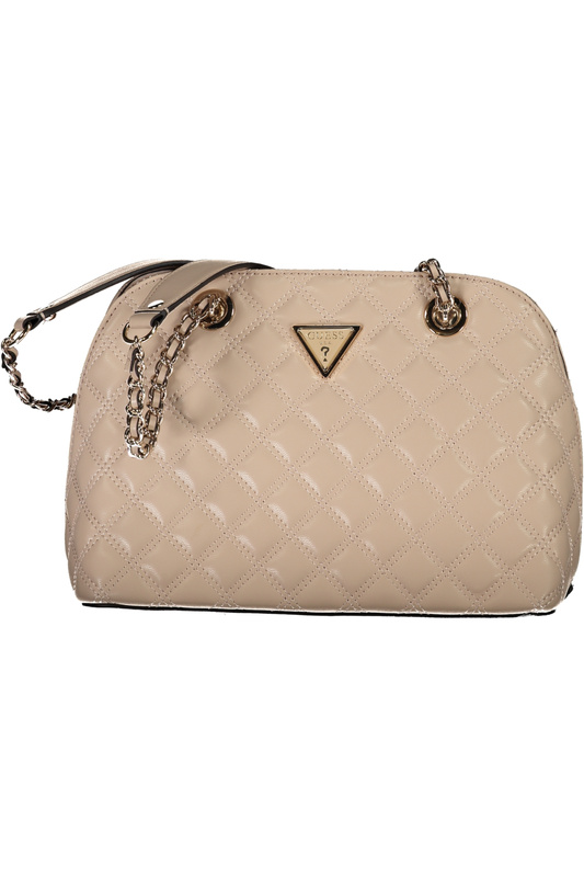 GUESS JEANS WOMEN&#39;S BAG BEIGE