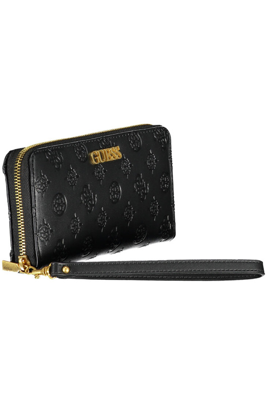 GUESS JEANS WOMEN'S WALLET BLACK