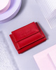 Leather wallet RFID PETERSON PTN RD-AL5617-GCL