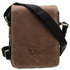 Men's leather shoulder bag Always Wild