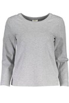 GANT SWEATSHIRT WITHOUT ZIP WOMAN GRAY