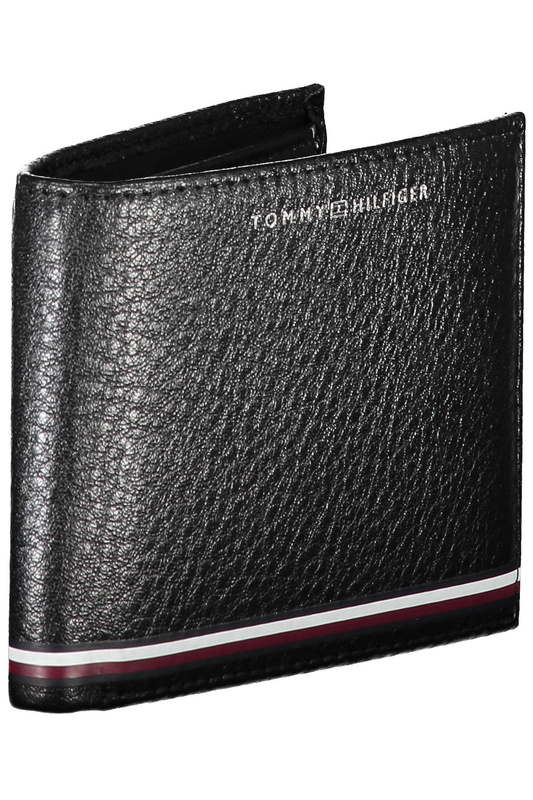 TOMMY HILFIGER BLACK MAN WALLET