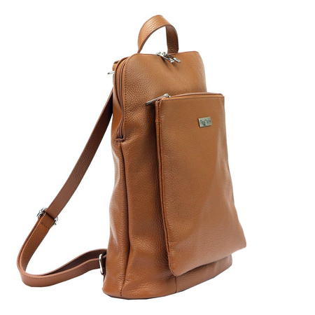 Women's genuine leather backpack MiaMore 01-015 DOLLARO