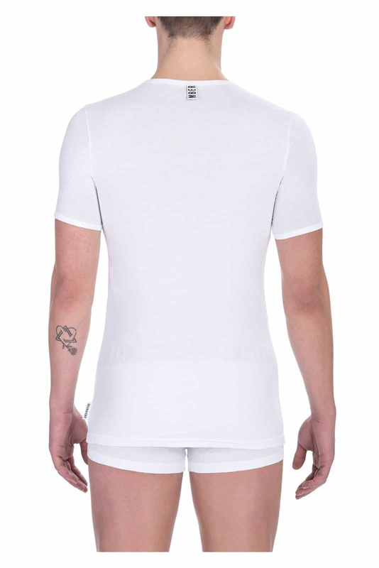 T-Shirts Marke Bikkembergs Modell BKK1UTS01BI Farbe Wei▀. Unterwńsche Herren. Saison: Das Ganze Jahr