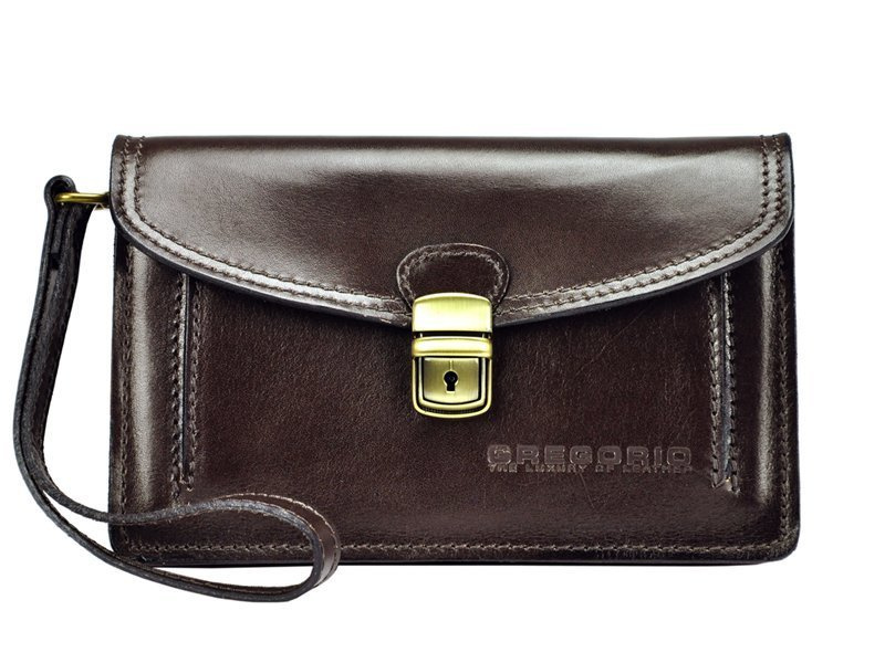 Men's genuine leather sachet Gregorio 212