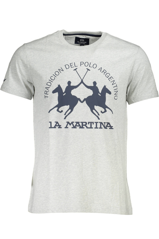 LA MARTINA T-SHIRT SHORT SLEEVE MAN GRAY