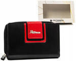 Leather spacious women's wallet Peterson RFID