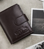 A roomy men's leather wallet by Always Wild