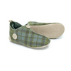 Leather, wool and insulated men's slippers