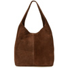 Italian Bag Bag Leather Suede Natural Mustard U35