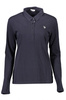 US POLO LONG SLEEVE POLO WOMAN BLUE