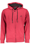 US GRAND POLO SWEATSHIRT WITH ZIP MAN RED