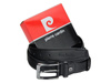 Men's leather trouser belt by Pierre Cardin