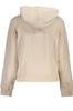 TOMMY HILFIGER WOMEN&#39;S ZIPLESS SWEATSHIRT BEIGE