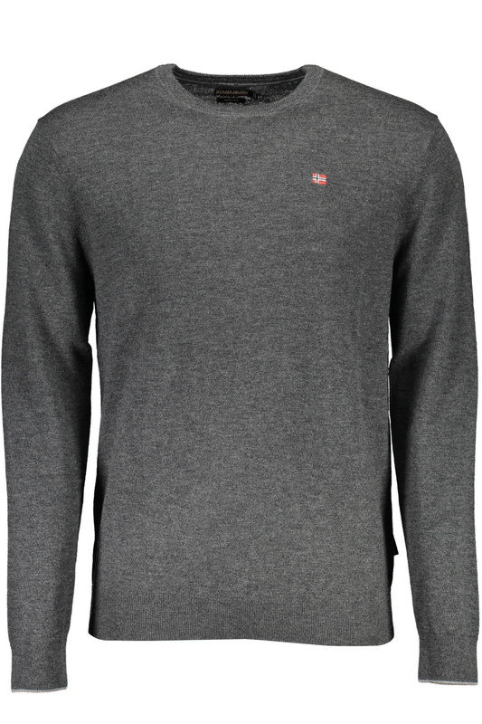 NAPAPIJRI MEN&#39;S GRAY SWEATER