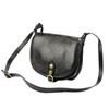 Classic women's leather messenger bag by Florence