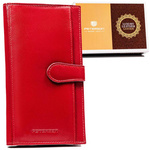 Leather wallet RFID PETERSON PTN RD-49-GCL