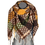 Yellow Large Women's Cotton Warm Neck Scarf REC-81