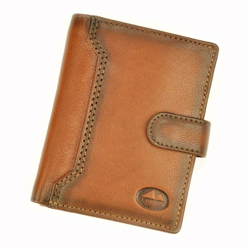 Men's genuine leather wallet EL FORREST 852-29 RFID